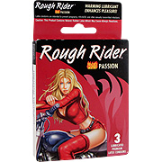 Rough Rider Rough Rider Hot Passion Condoms - Warming Lubricant Condom, 3 pack