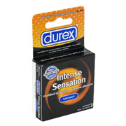 Durex Durex Intense Sensation Condoms - Studded for Extreme Pleasure, 3 pack