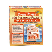 NeilMed Sinus Rinse Pediatric Mixture Packets - for Saline Nasal Rinse, 100 packets