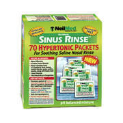 NeilMed Sinus Rinse Hypertonic Packets - for Saline Nasal Rinse, 70 packets