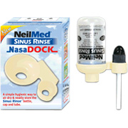 NeilMed Sinus Rinse Cream Dry Dock Stand - 2 #6 x 3/4'' screws, 2 drywall anchors, 2 double sided tape, 2 suction cups