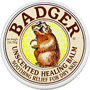 Badger Balm Unscented Healing Balm - Relief For Hard-Working Hands, 2 oz