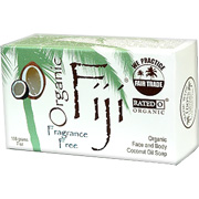 Organic Fiji Fragrance Free Soap - Cleanses & Treats Your Skin, 240 grams