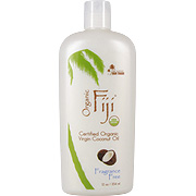 Organic Fiji Fragrance Free Lotion - Nourishing Treatment For Face & Body, 12 oz