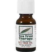 Tea Tree Therapy Tea Tree Therapy Pure Tea Tree Oil - For Cuts Burns & Abrasions, 0.5 oz