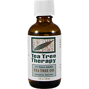 Tea Tree Therapy 15% Water soluble Tea Tree Oil Antiseptic Solution - For Douching & Athelets Foot, 2 oz