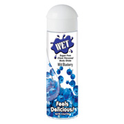 Wet Wet Fun Flavors: Wild Blueberry - 3.5 oz Bottle