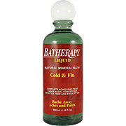 Batherapy Mineral Bath Liquid Cold & Flu - 16 oz
