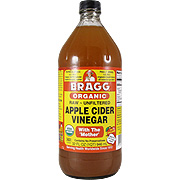 Bragg's Liquid Aminos Unfiltered Apple Cider Vinegar Organic Raw - 32 oz