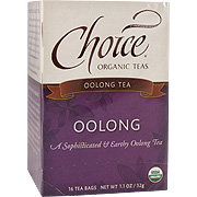 Choice Organics Teas Organic Oolong Tea - A Sophisticated and Earthy Oolong Tea, 16 ct