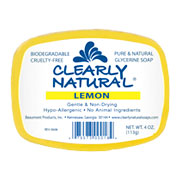 Clearly Natural Lemon Soap - 4 oz