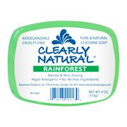 Clearly Natural Rainforest Soap - 4 oz