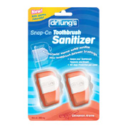 Dr. Tung's Snap-On Toothbrush Sanitizer - 2-PACK