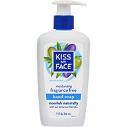 Kiss My Face Fragrance Free Liquid Moisture Soap - Moisture Soap, 9 oz