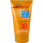 Kiss My Face SPF 30 Oat Protein Sun Screen - Protects Against UVA & UVB, 4 oz