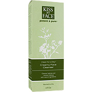 Kiss My Face Clean For A Day - Creamy Face Cleanser, 4 oz