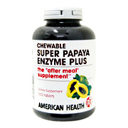 American Health Super Papaya Enzyme Plus - 360 chewable tabs