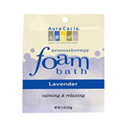 Aura Cacia Aromatherapy Foam Bath Lavender - Calming & Relaxing, 2.5 oz