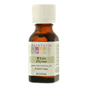 Aura Cacia Essential Oil Thyme, White - Thymus Vulgaris, 0.5 oz