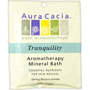 Aura Cacia Mineral Bath Tranquility - Essential Nutrients for Skin Revival, 2.5 oz