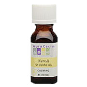 Aura Cacia Precious Essentials Oil Neroli with Jojoba - Citrus Aurantium, 0.5 oz