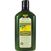 Avalon Organic Botanicals Lemon Clarifying Conditioner - Renews Color and Shine, 11 oz