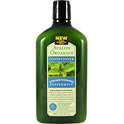 Avalon Organic Botanicals Peppermint Revitalizing Conditioner - Helps Smooth Split Ends, 11 oz