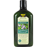 Avalon Organic Botanicals Rosemary Volumizing Shampoo - Strengthens and Thickens Thin Hair Into Full Volume Hair, 11 oz