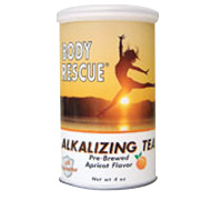 Body Rescue Body Rescue Alkalizing Tea Prebrewed Apricot - 4 oz