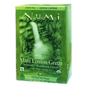 Numi Rainforest Green Mate Lemon Myrtle Green Tea - Tea Box, 18 bag