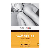 Parissa Wax Strips Legs Body - 16 ct