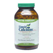 Phyto-Therapy Liquid Calcium - Helps Maintain a Healthy Bones, 180 caps