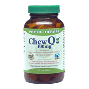 Phyto-Therapy Chew Q 100 mg - Helps Maintain a Healthy Heart Function, 50 wafer