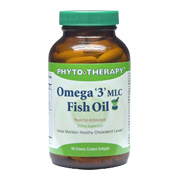 Phyto-Therapy Omega 3 MLC - Helps Maintain Healthy Cholesterol Levels, 90 sgels