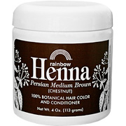 Rainbow Research Henna Medium Brown - Warm Brown Tones Chestnut, 4 oz
