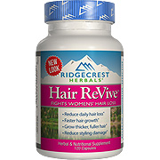 Ridgecrest Herbals Hair Revive 5 - Addresses Hair Loss in Women, 120 caps