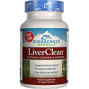 Ridgecrest Herbals LiverClean - Helps Maintain Healthy Liver Function, 60 caps