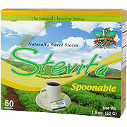 Stevita SteviaPlus Fiber - STEVIA PACKETS - 50 PKTS