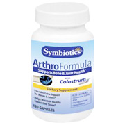 Symbiotics Colostrum Plus Arthro Formula - Supports Bone & Joint Health, 120 caps