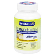 Symbiotics Colostrum Plus Immune Formula - Stimulates Immune Activity, 120 caps