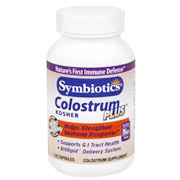 Symbiotics Colostrum Plus Kosher - Helps Strengthen Immune Response, 120 caps