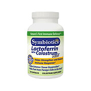 Symbiotics Lactoferrin with Colostrum Plus - Helps Strengthen & Balance Immune Response, 120 caps
