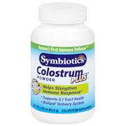 Symbiotics Colostrum Plus Powder - Helps Strengthen Immune Response, 2.25 oz