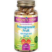 Nature's Herbs Pomegranate Fruit - Nutritionally provides antioxidant support, 60 caps