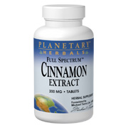 Planetary Herbals FS Cinnamon Ext 200mg - 60 vegi capsule