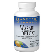 Planetary Herbals Wasabi Detox 200mg - 60 tabs