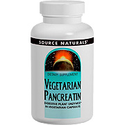 Source Naturals Vegetarian Pancreatin 475MG - 60 caps