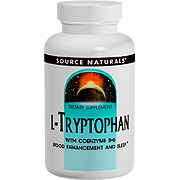 Source Naturals L-Tryptophan with B-6 - Mood, Relaxation & Sleep, 30 tabs