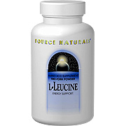 Source Naturals L-Leucine 500mg - 120 caps
