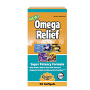 Country Life Omega Relief -90 softgels